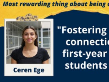 Most rewarding part of being a peer facilitator 2019-2020